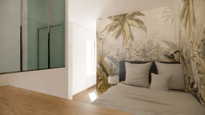 Rénovation complète d’un appartement haussmannien de 35 m² Paris 13 ème arrondissement