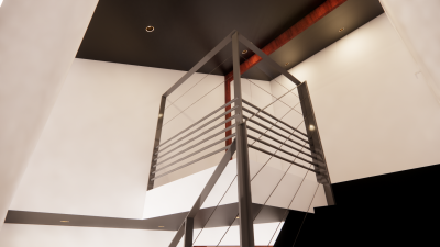 Rénovation partielle d'un étage et de l'escalier d’une maison de 60m² à Colombes