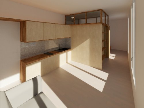 Optimisation de l'espace avec architecte d'intérieur JCHH Montrouge