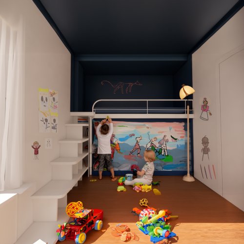 Une Chambre d'Enfant Repensée : Conception Totale et Sur-Mesure