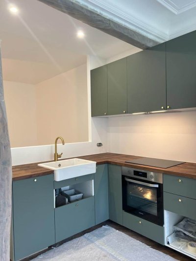 Rénovation complète d’un appartement haussmannien de 35 m² Paris 13 ème arrondissement