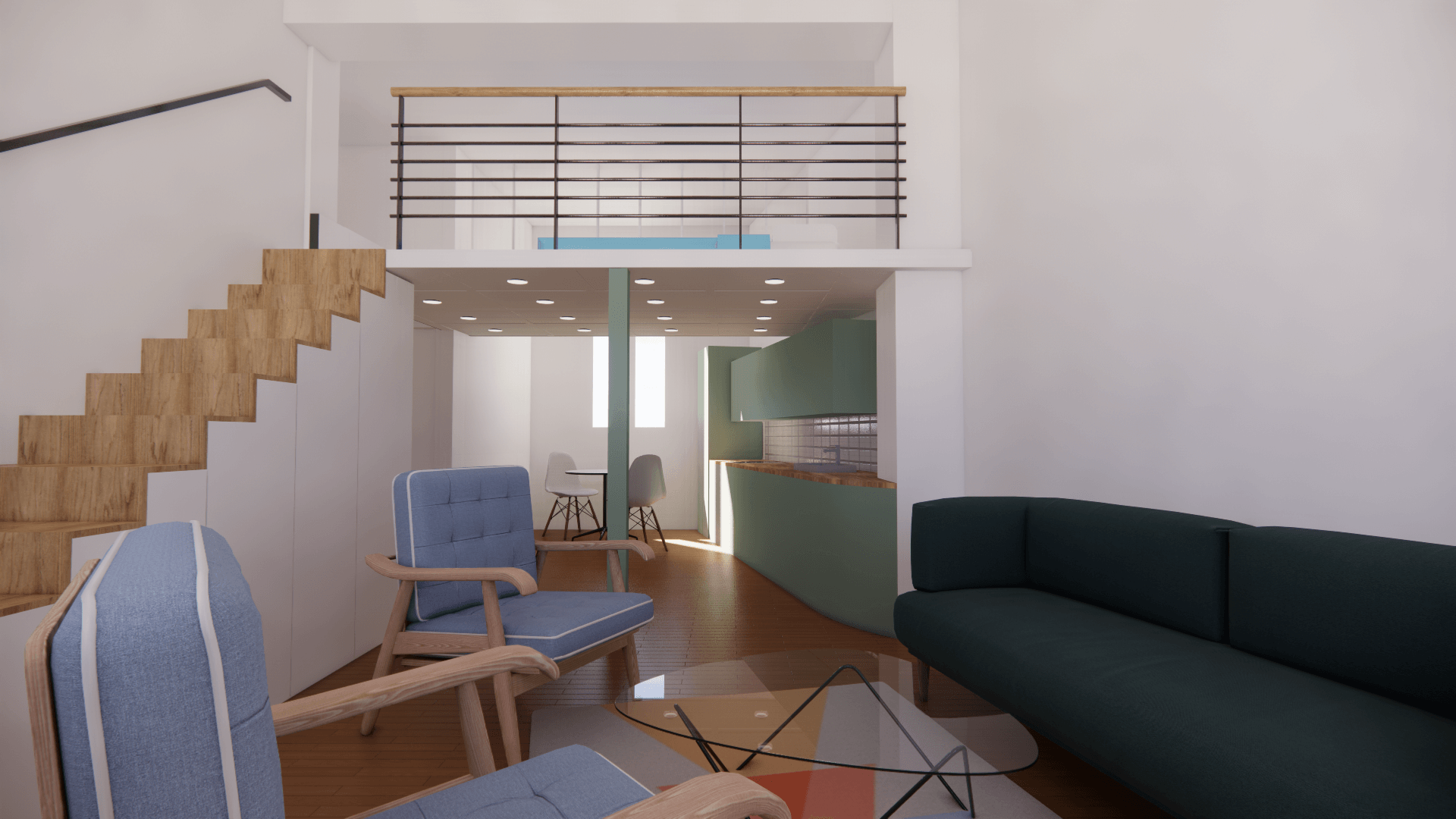 Rénovation d'un appartement de 40m² à Saint-Denis